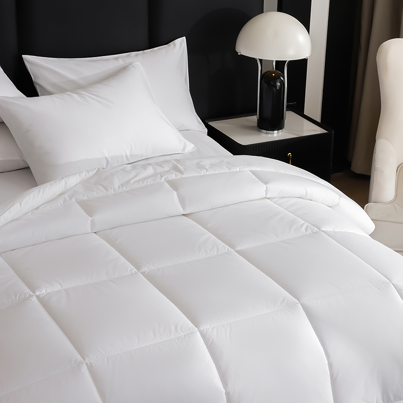 Lihaoju Supply Hotel Bedroom White Filling Duvet 100% Cotton Quilted Duvet