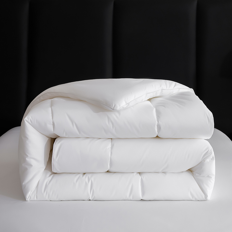 Lihaoju Supply Hotel Bedroom White Filling Duvet 100% Cotton Quilted Duvet
