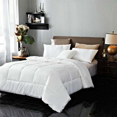 Lihaoju Supply Hotel Bedroom White Filling Duvet 100% Cotton Quilted Duvet
