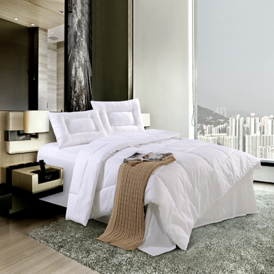 Lihaoju Supply Hotel Bedroom White Filling Duvet 100% Cotton Quilted Duvet