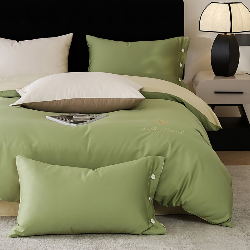 60S 100% Long-Staple Cotton Embroidery Bedding Set