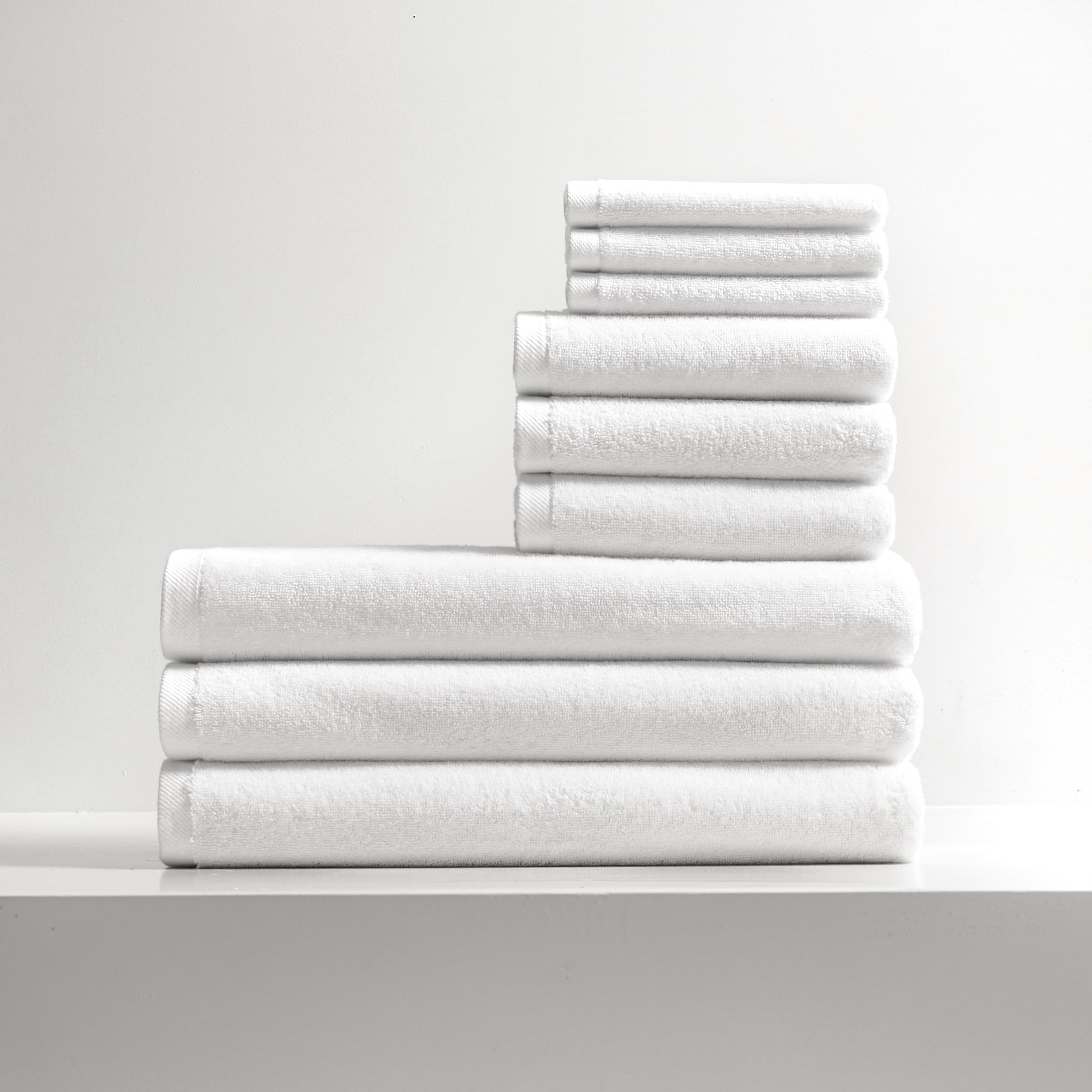 High Quality 100% Cotton Satin Hotel Towel Sets