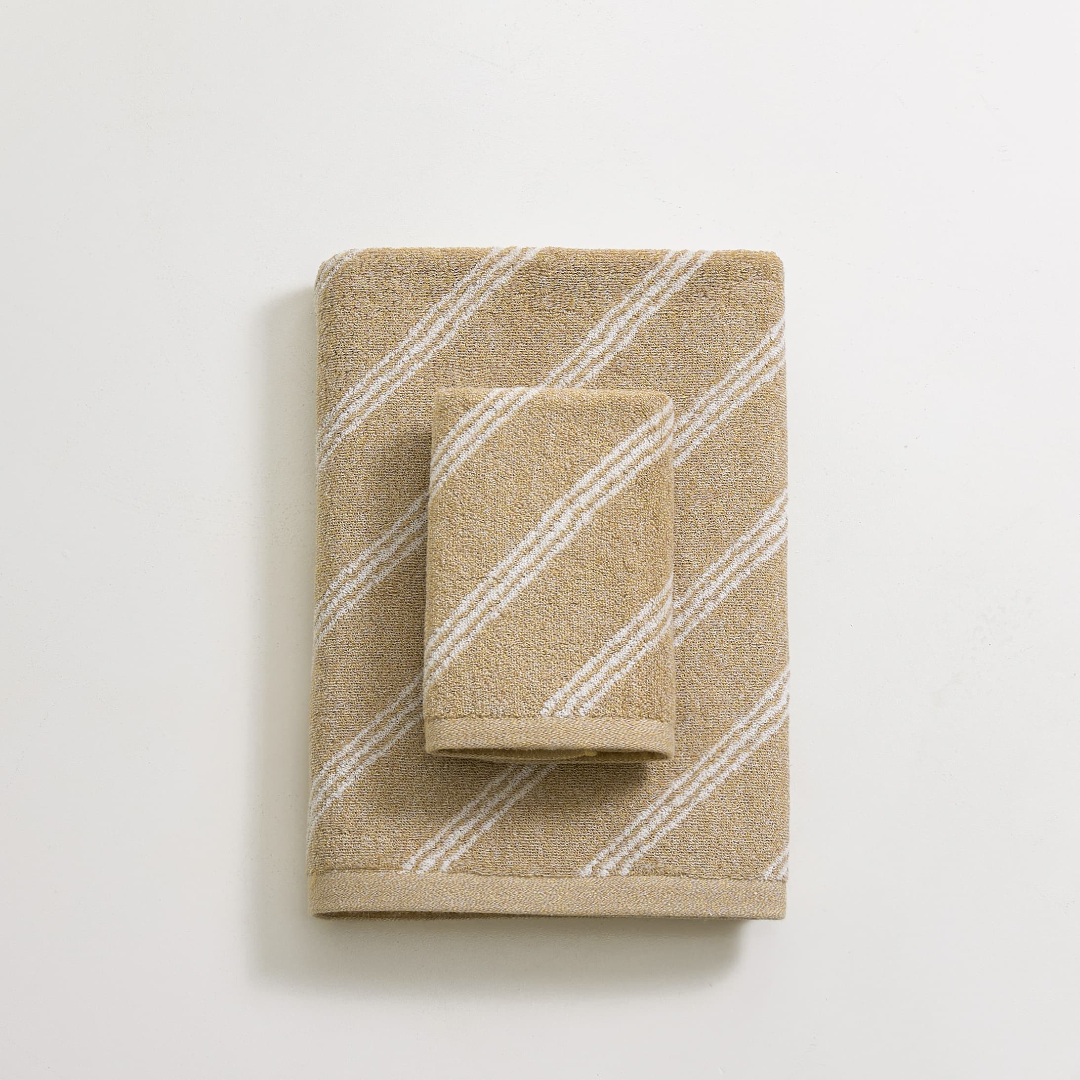 Lihaoju 100%Cotton Stripe Towel Sets