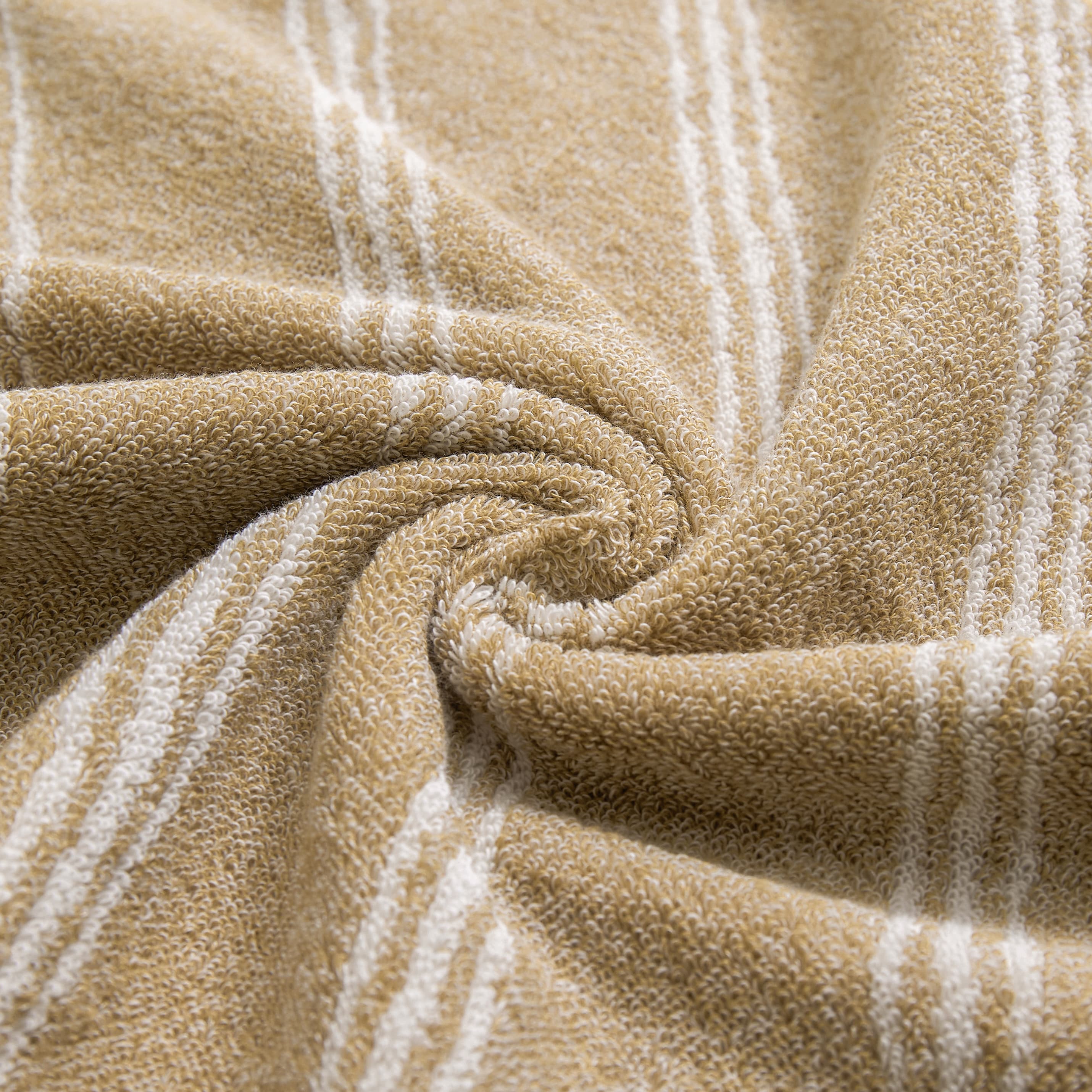 Lihaoju 100%Cotton Stripe Towel Sets