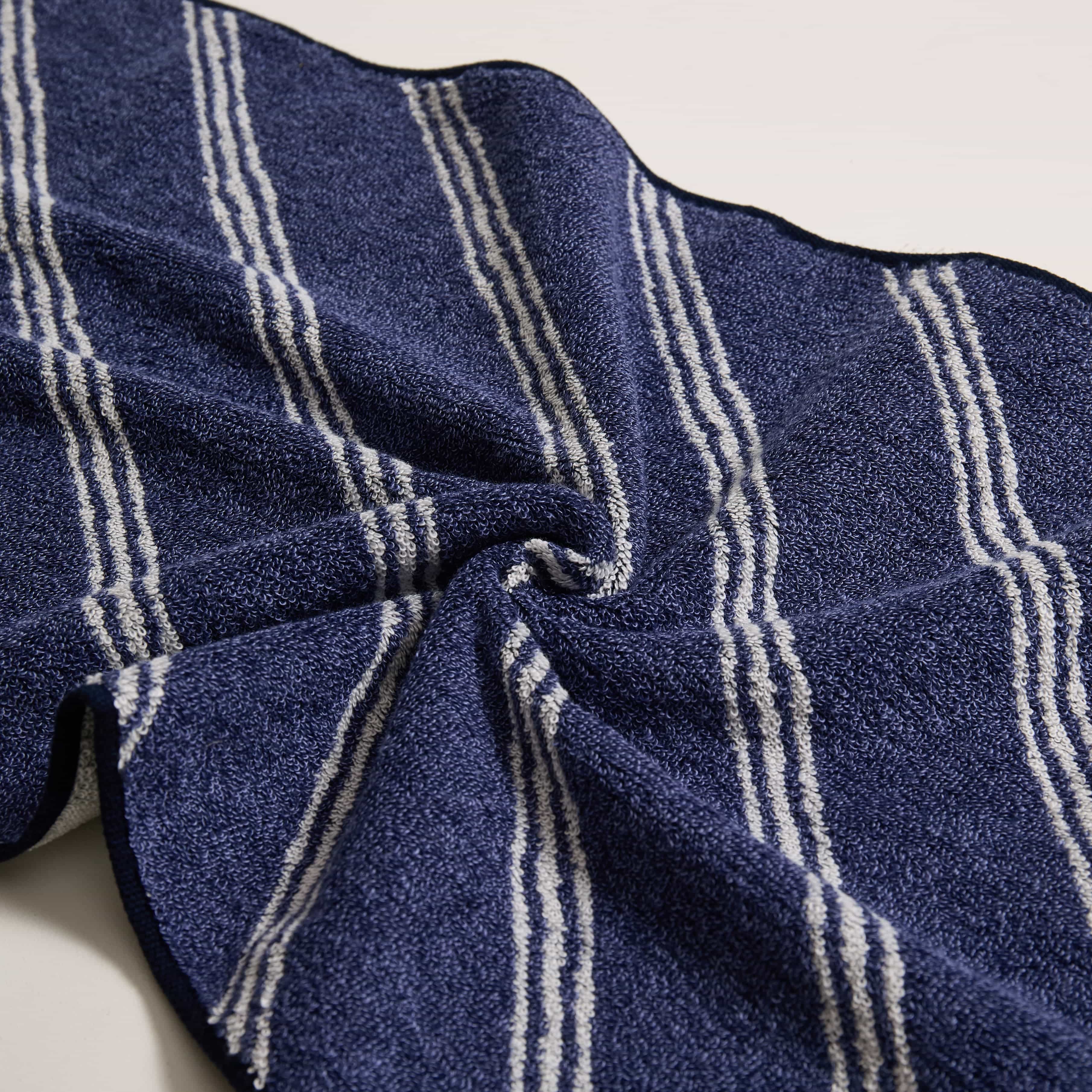 Lihaoju 100%Cotton Stripe Towel Sets