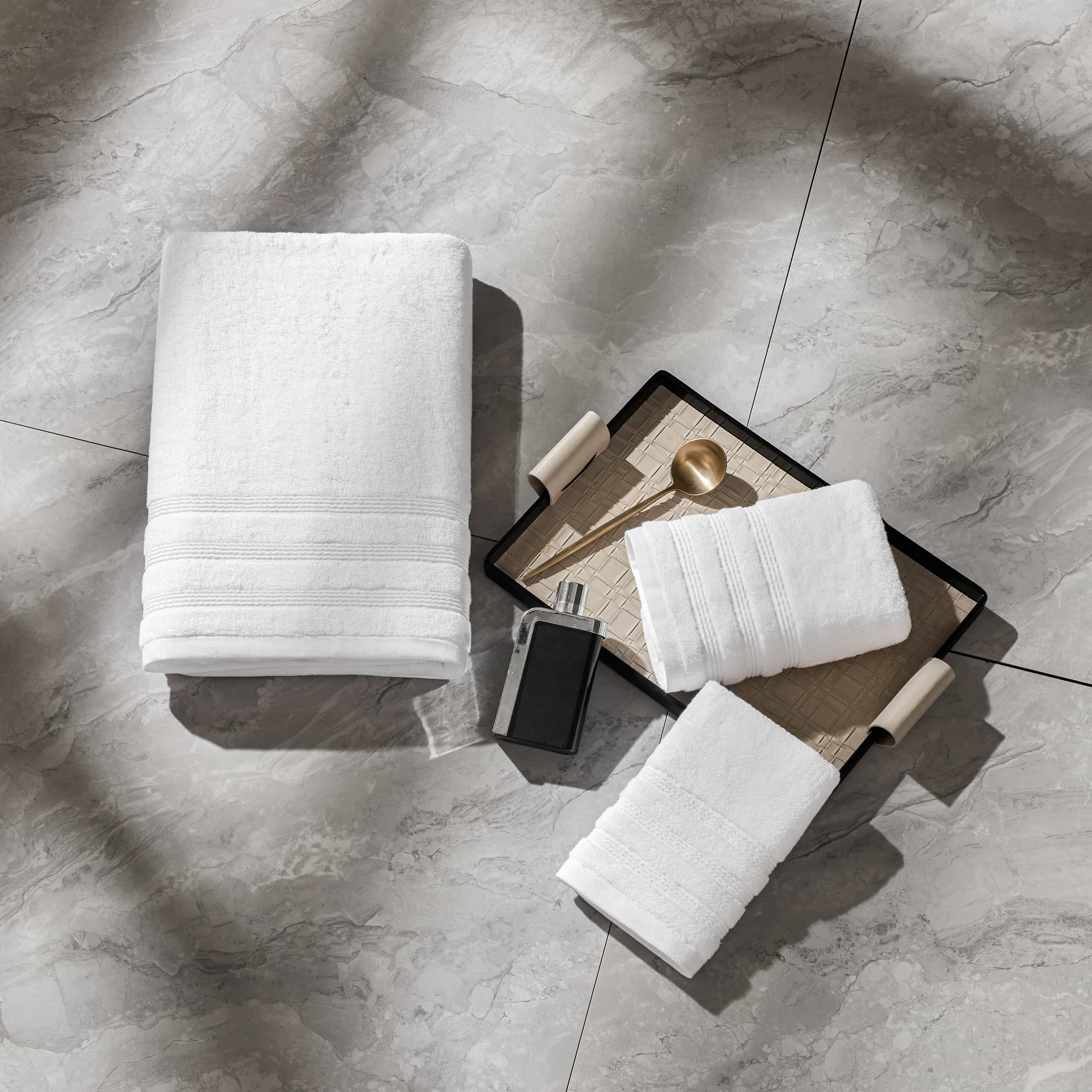 Lihaoju 100%Cotton Jaquard Hand/Face/Bath Towel