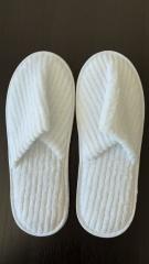 Lihaoju Wholesale White Soft  Hotel slippers