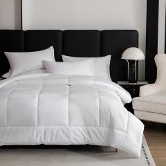 Lihaoju Supply Hotel Bedroom White Filling Duvet 100% Cotton Quilted Duvet