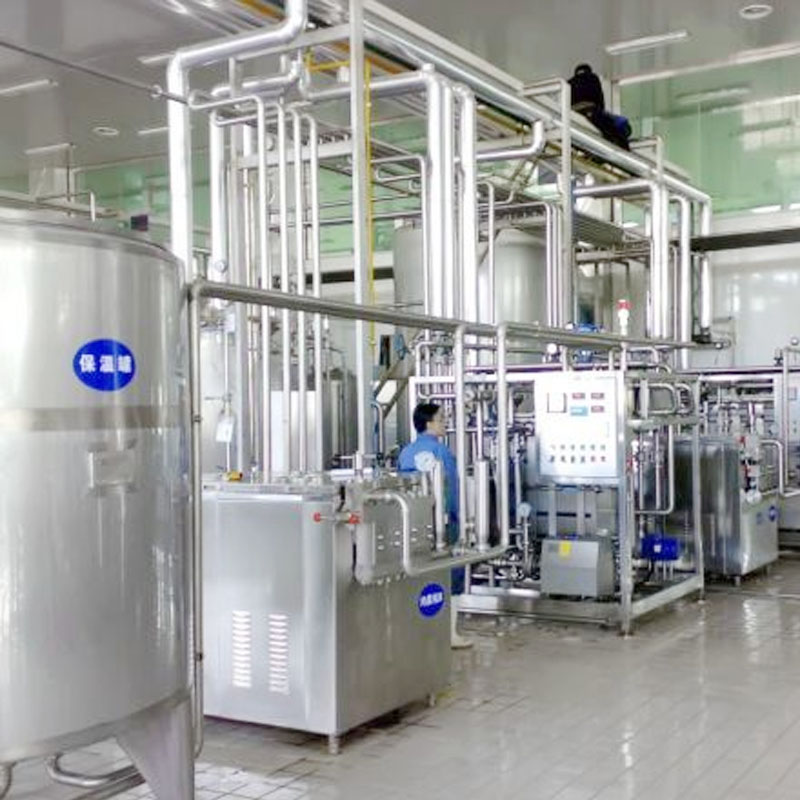 Principios y procesos de la línea de producción y procesamiento de leche