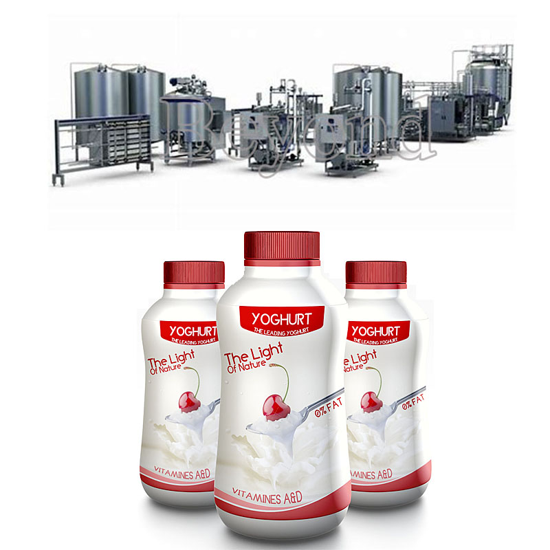 Yogurt production and industrial yoghurt production process