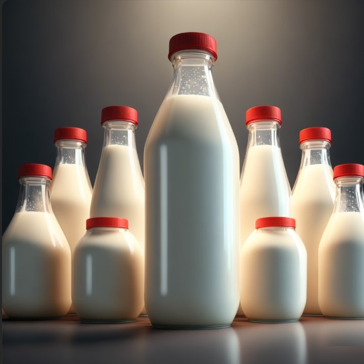 Process flow and price analysis of milk beverage production line