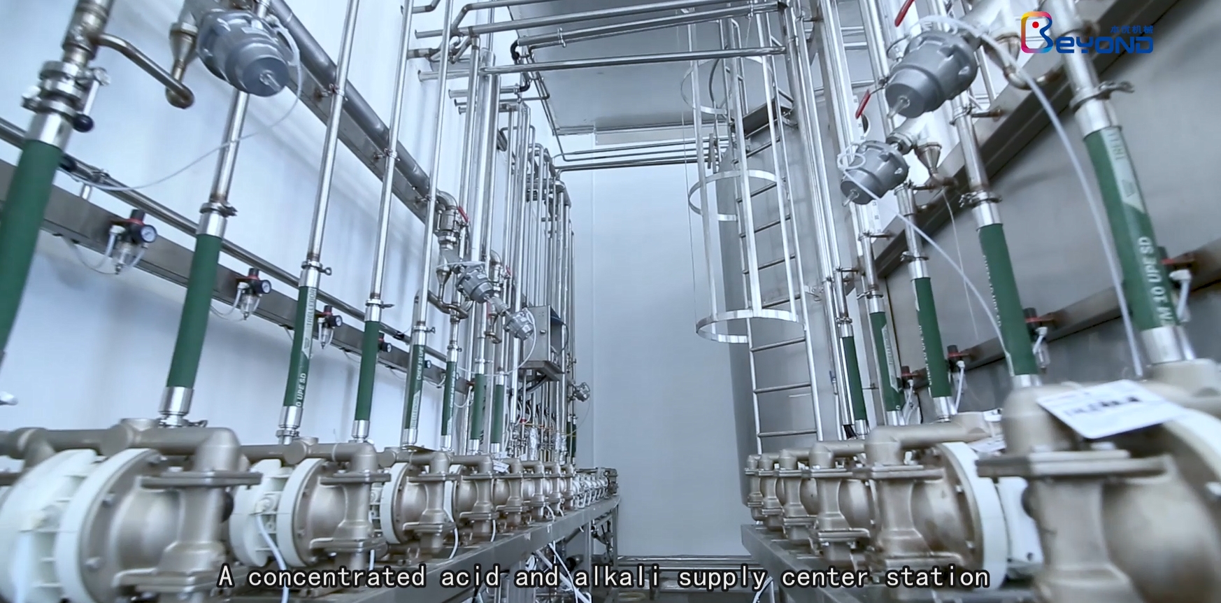 Línea de producción de bebidas de té