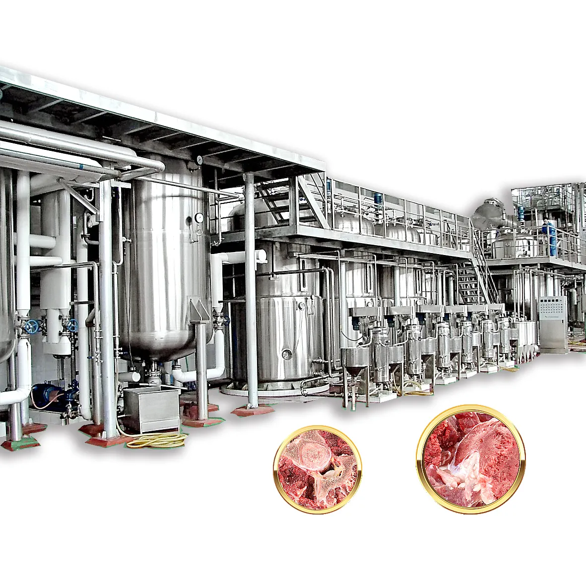 Meat processing plant equipment