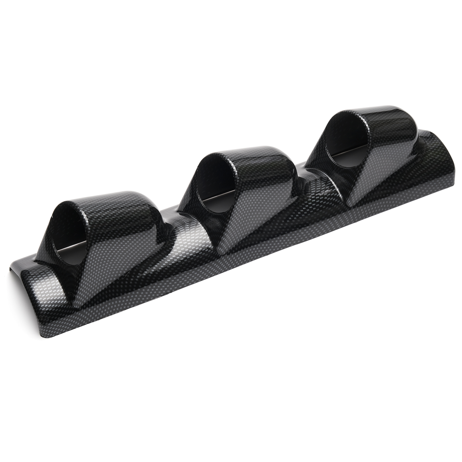 Universal LHD 52mm Triple Gauge Pillar Pod(Carbon Fiber look)