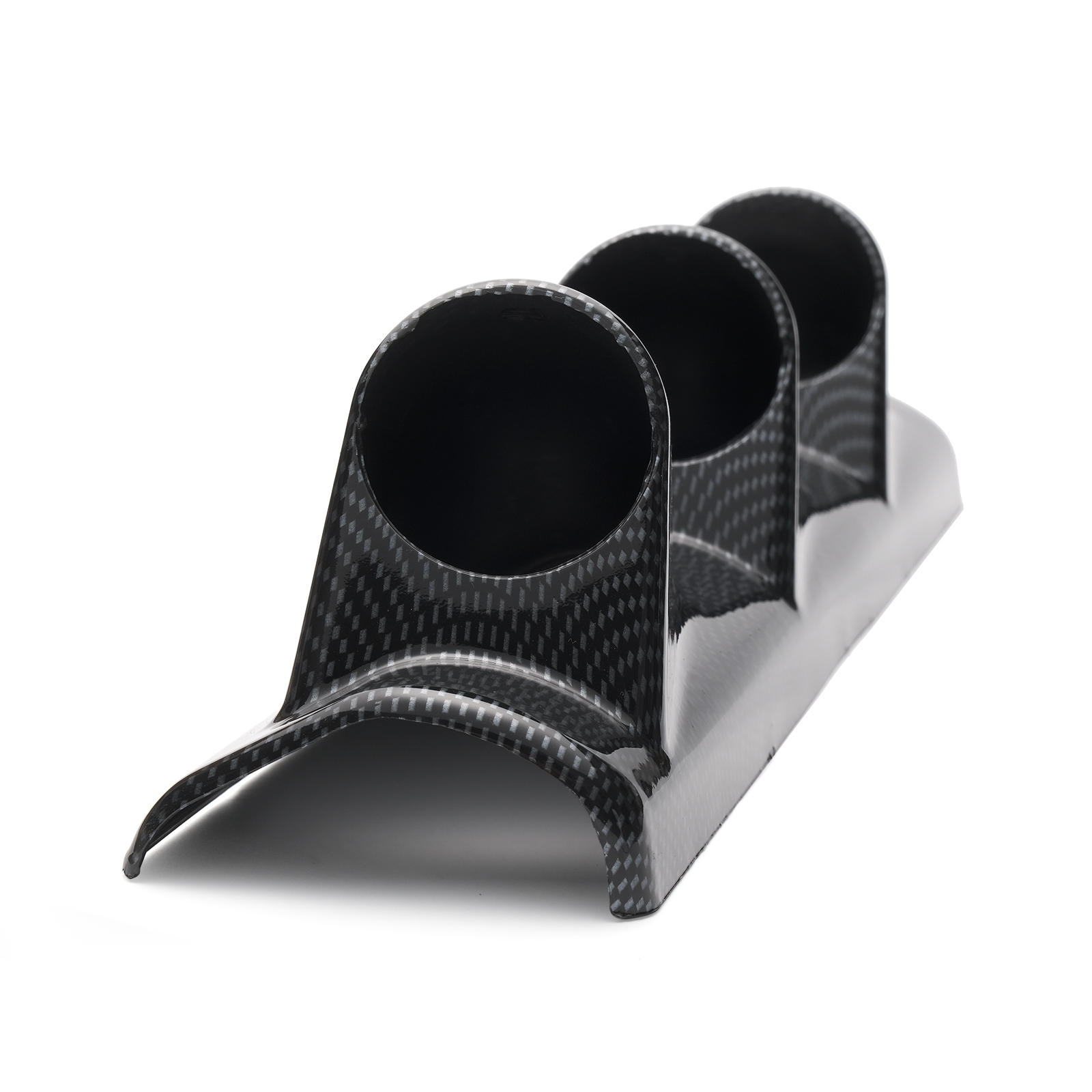 Universal LHD 52mm Triple Gauge Pillar Pod(Carbon Fiber look)