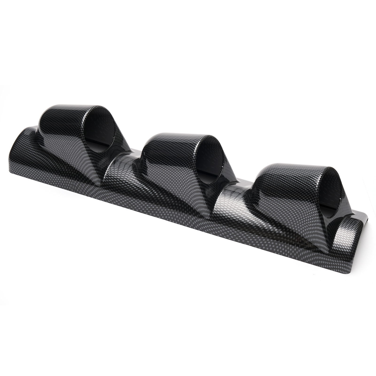 Universal RHD 52mm Triple Gauge Pillar Pod(Carbon Fiber Look)