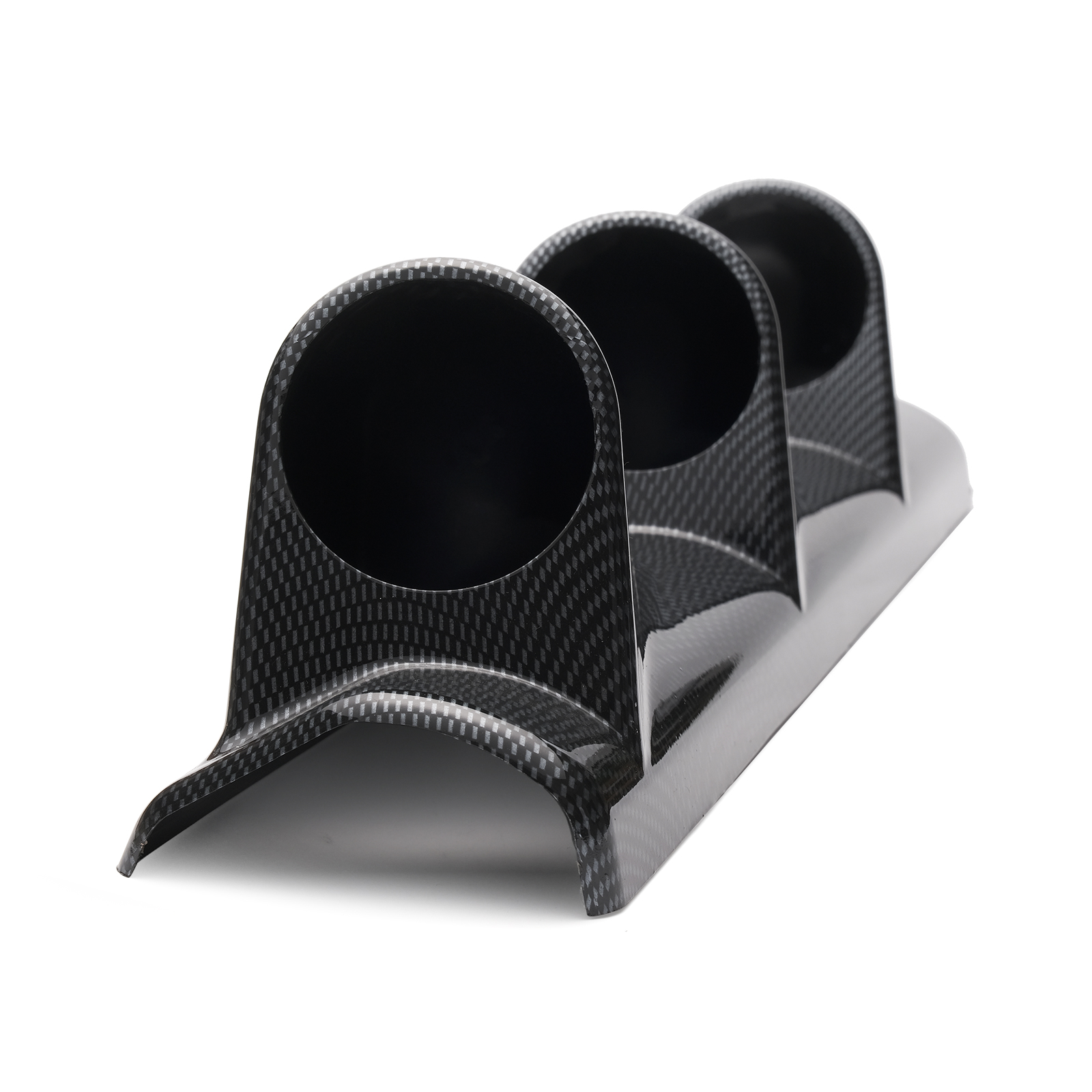 Universal LHD 60mm Triple Gauge Pillar Pod(Carbon Fiber look)