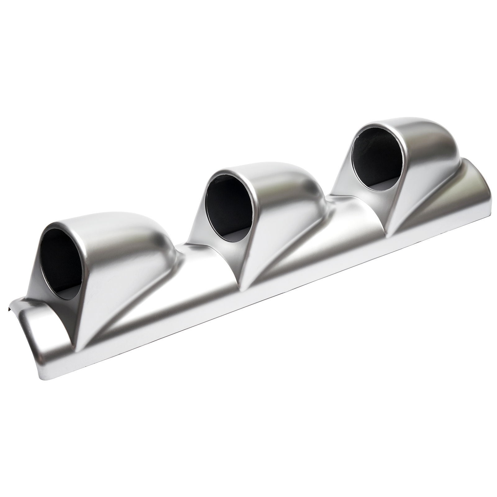 Universal LHD 60mm Triple Gauge Pillar Pod(Silver)