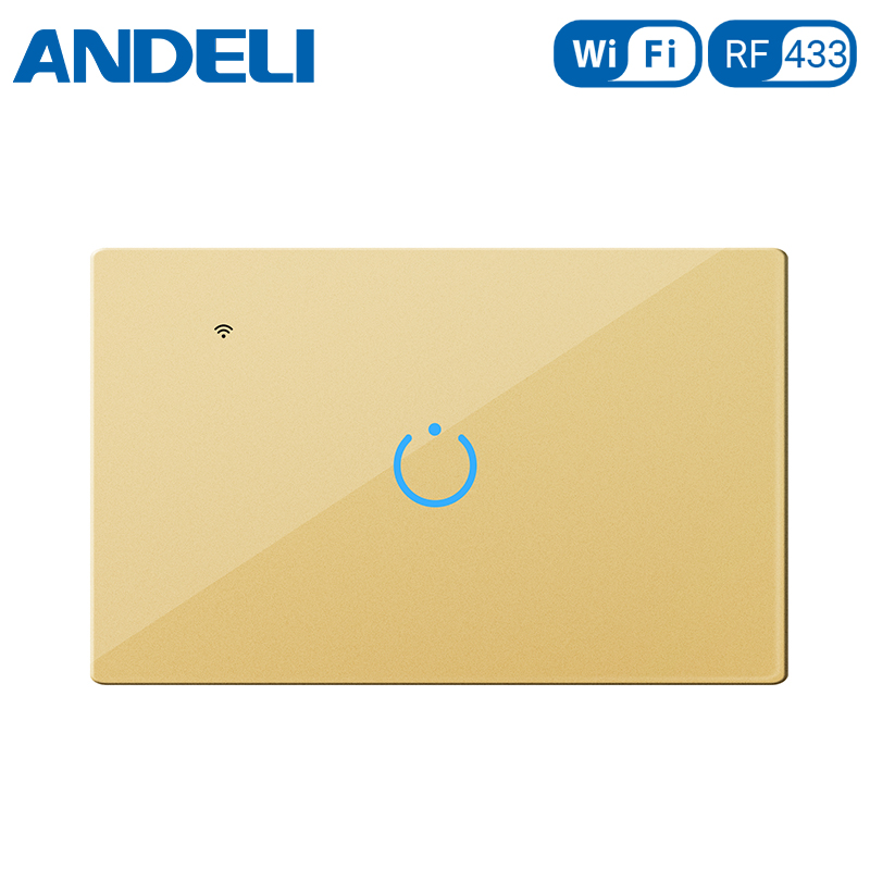 1Gang US Horizontal Version Smart Wall Switch