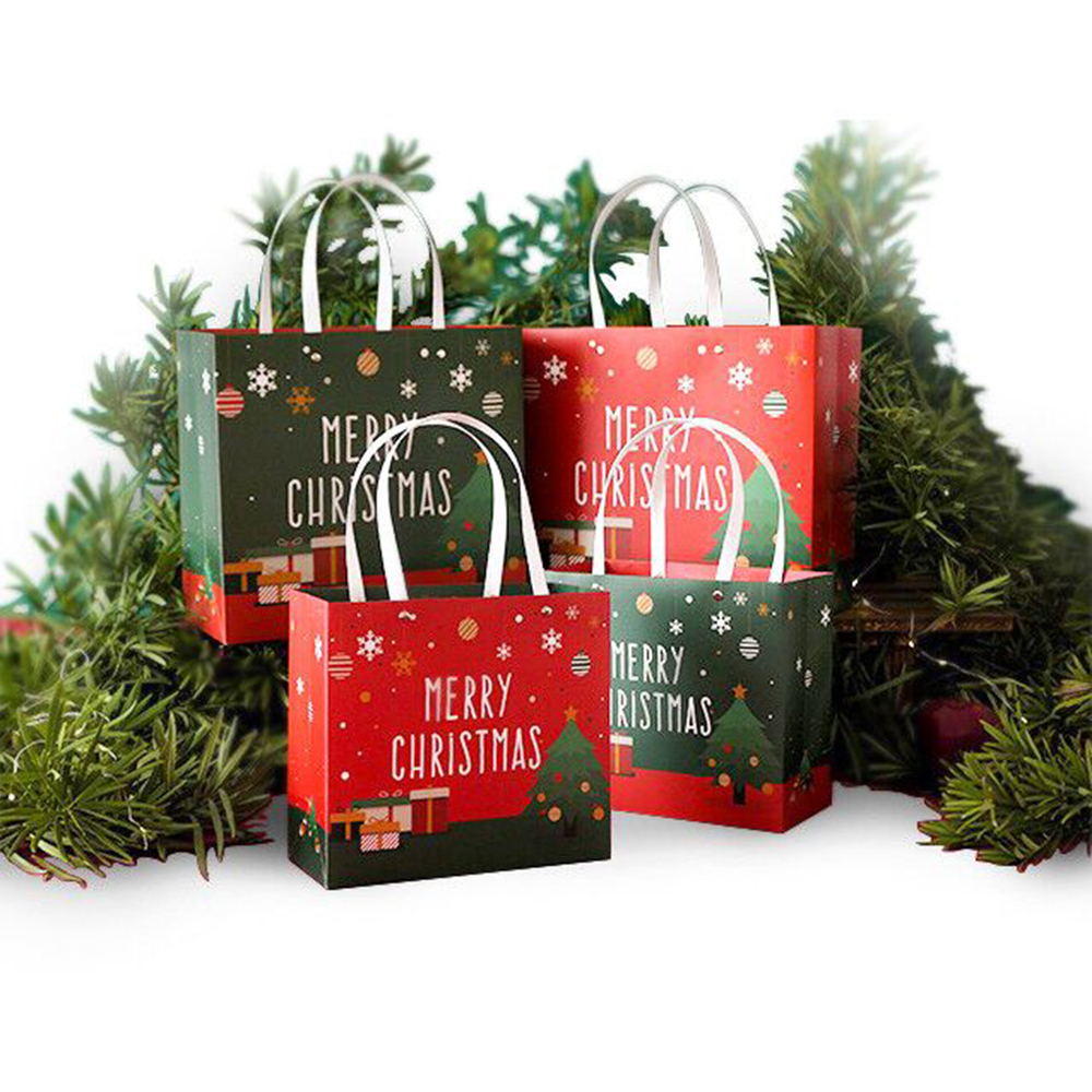 dior christmas paper bag