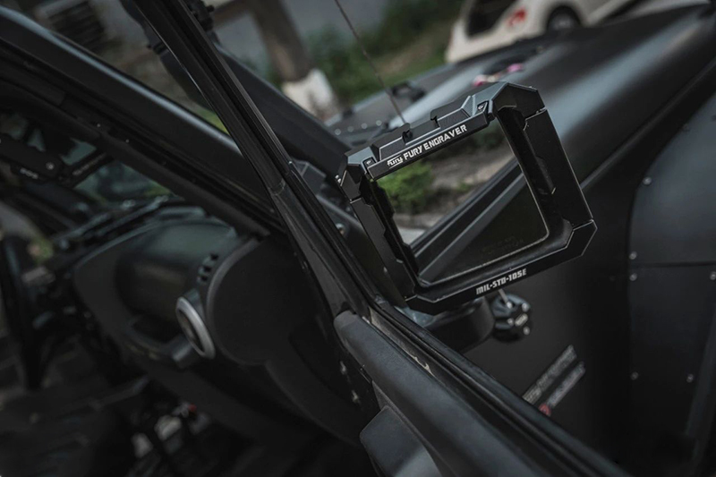 Aluminum Multifunctional Rearview Mirror Shield for Jeep Wrangler JK JL for Wrangler Parts