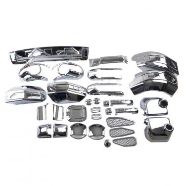 Maiker Offroad Silver Chrome Pack for FJ Cruiser 2007+ 4x4 Accessories Electroplating Kit