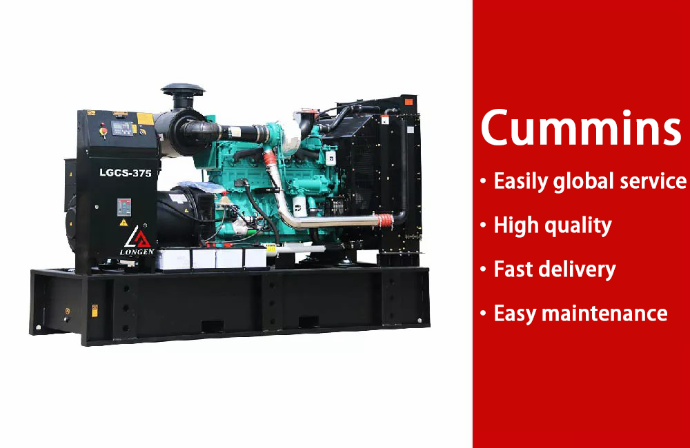 The Cummins Open Diesel Generator Integrity comes to the first