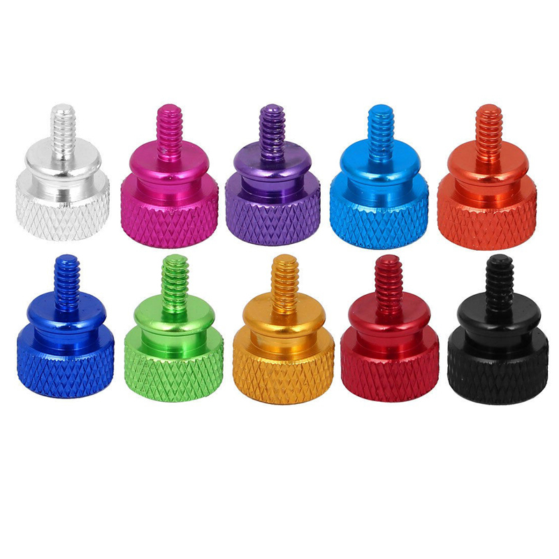 colorful wooden screw