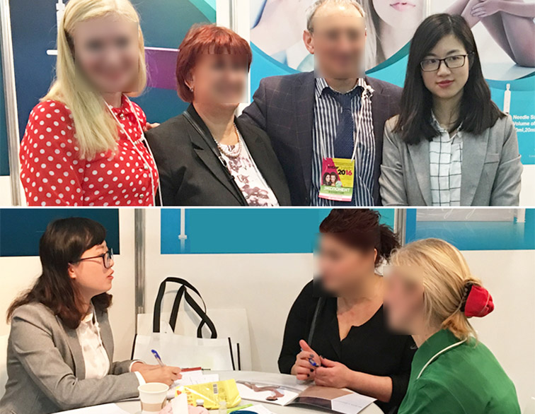 We were invited to participate in the INTERCHARM exhibition held in Moscow, Russia.