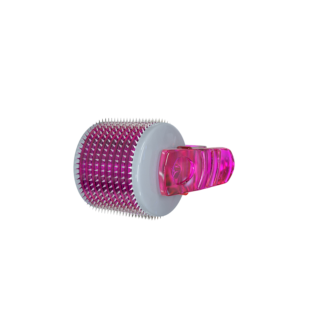 Rouleau derma à aiguilles microneedling Photon LED rouge vibrant 540 600