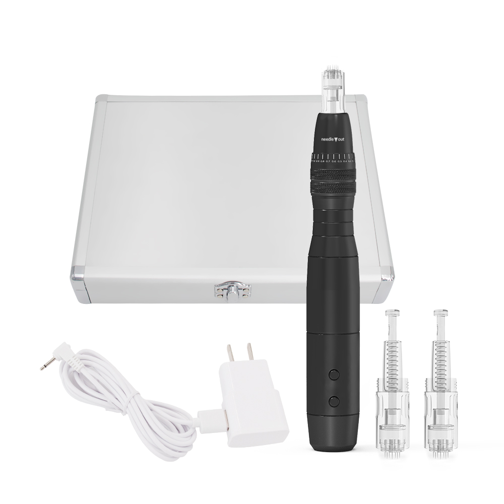 Thiết bị Microneedling LED được cung cấp năng lượng, Dermapen sạc lại để loại bỏ mụn và vết rạn da