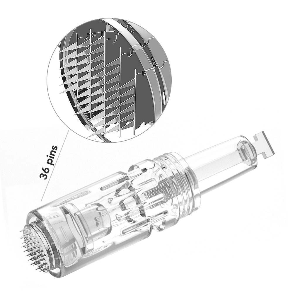 Hộp Kim Derma Pen Vít Y Tế Tùy Chỉnh Cho Thiết Bị Microneedle Có Nguồn