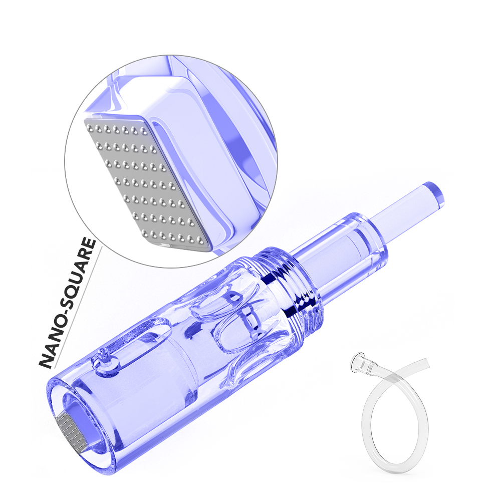 Hộp kim vi điểm Anti-Flow Dermapen 9 12 24 36 42 Kim & Đầu NANO 3D 5D