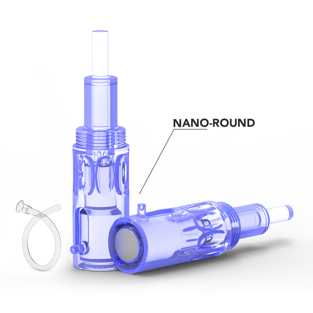 Hộp kim vi điểm Anti-Flow Dermapen 9 12 24 36 42 Kim & Đầu NANO 3D 5D