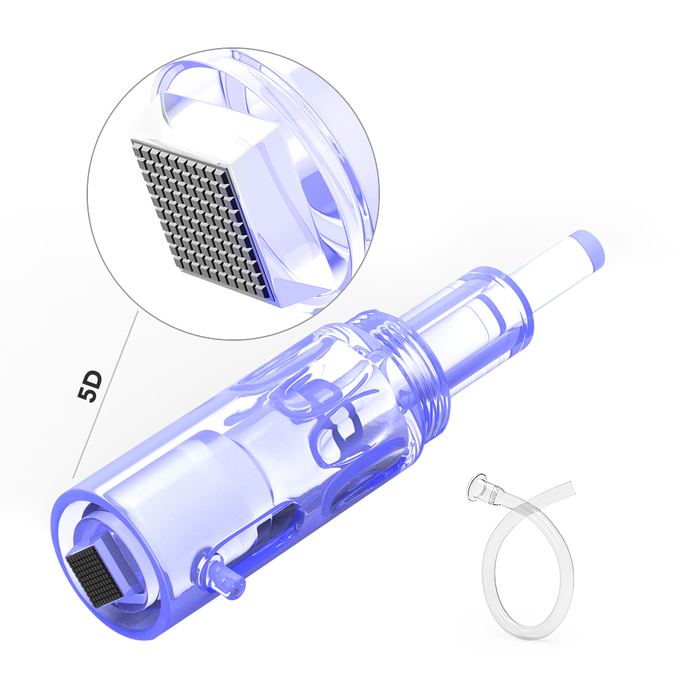 Hộp kim vi điểm Anti-Flow Dermapen 9 12 24 36 42 Kim & Đầu NANO 3D 5D