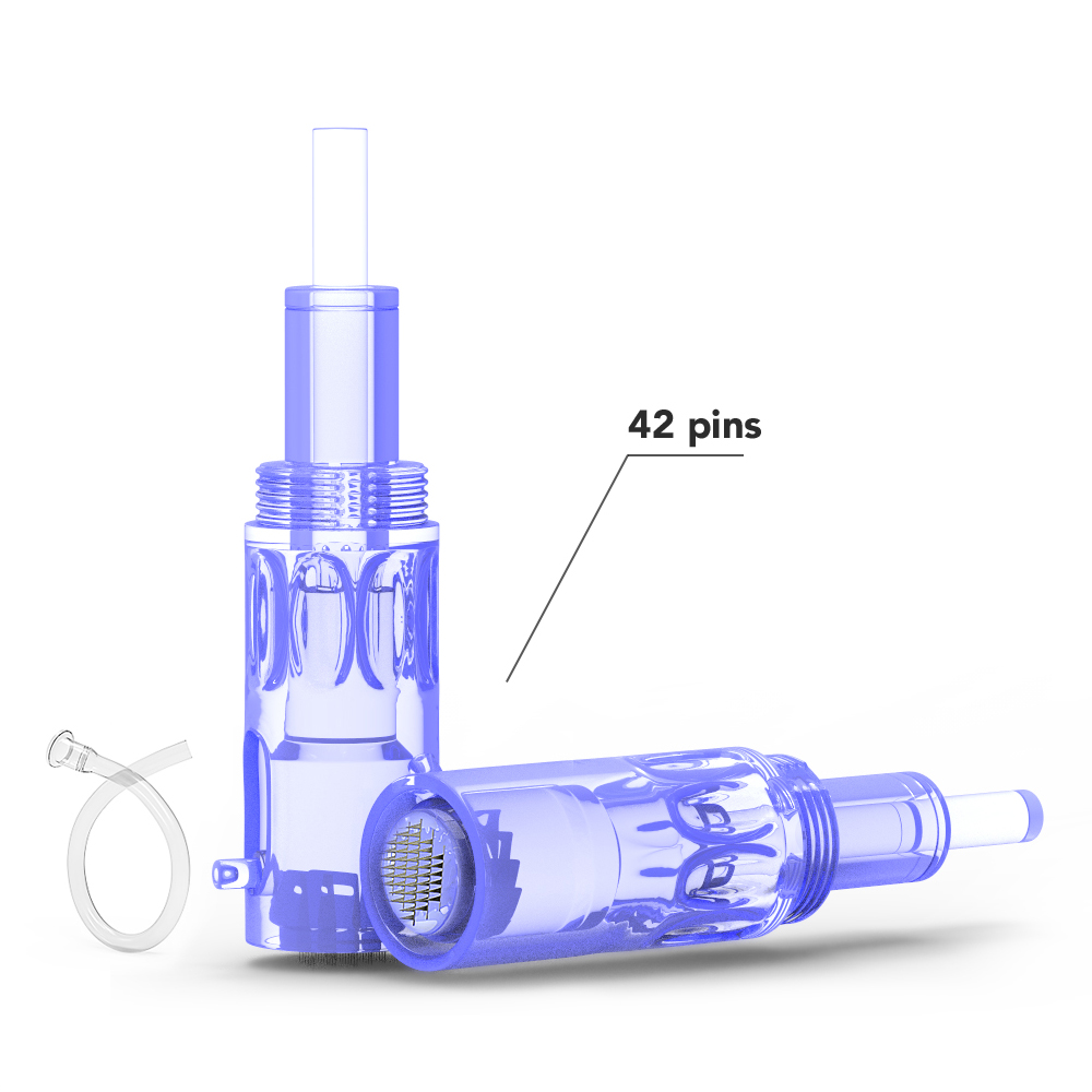 Hộp kim vi điểm Anti-Flow Dermapen 9 12 24 36 42 Kim & Đầu NANO 3D 5D