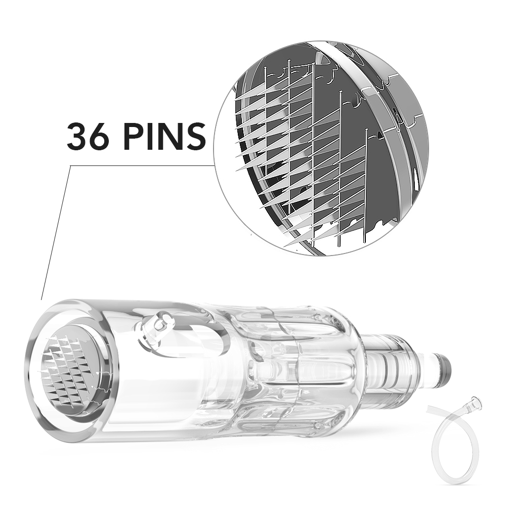 OstarBeauty Anti-backflow Nano 12 Pins Derma Pen Microneedle Cartridges OB-NT5