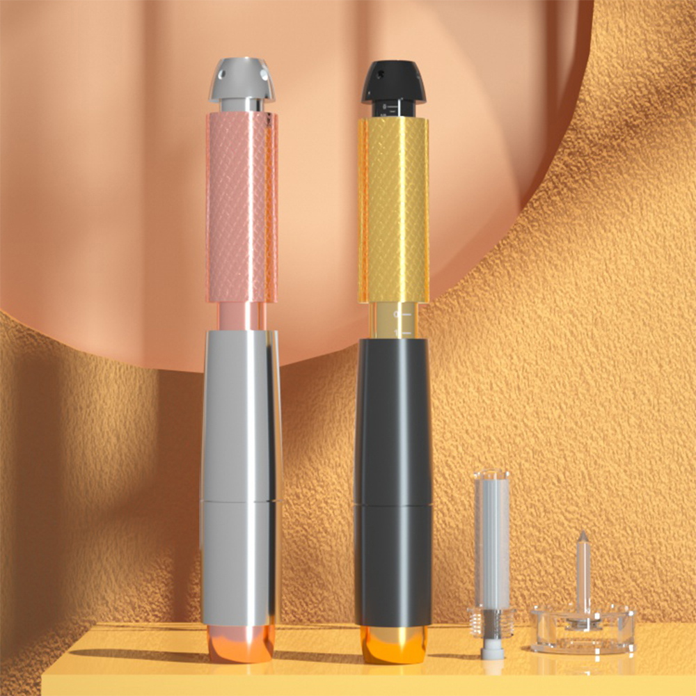 Stylo sans aiguille à hyaluron pour le remplissage des lèvres & pistolet à insuline pour le gonflement des lèvres et le lissage de la peau