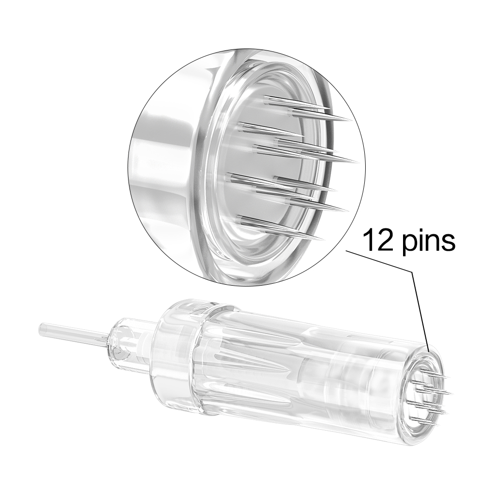 Kim vi điểm chống chảy ngược Derma Pen 9 12 24 36 42 Nano 3D 5D