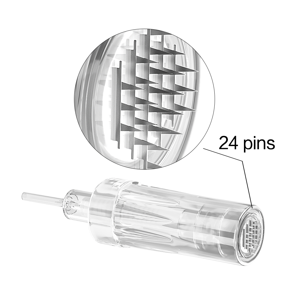 Kim vi điểm chống chảy ngược Derma Pen 9 12 24 36 42 Nano 3D 5D