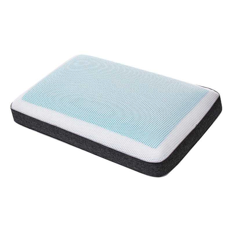 Memory foam 4D design bread shape pillow with cool gel