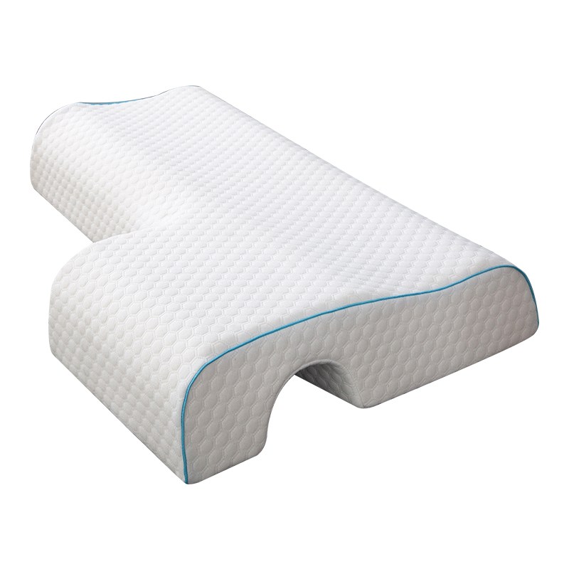 Memory foam couple pillow-water cube-left arm
