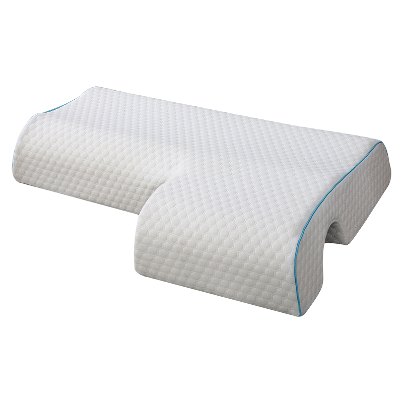 Memory foam couple pillow-water cube-left arm