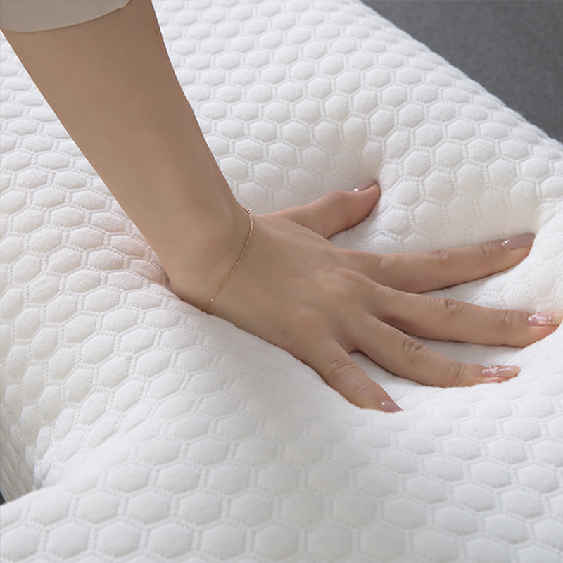 Memory foam couple pillow-water cube-left arm