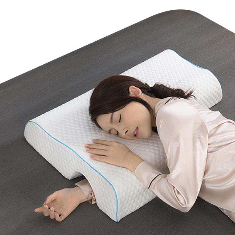 Memory foam couple pillow-water cube-right arm