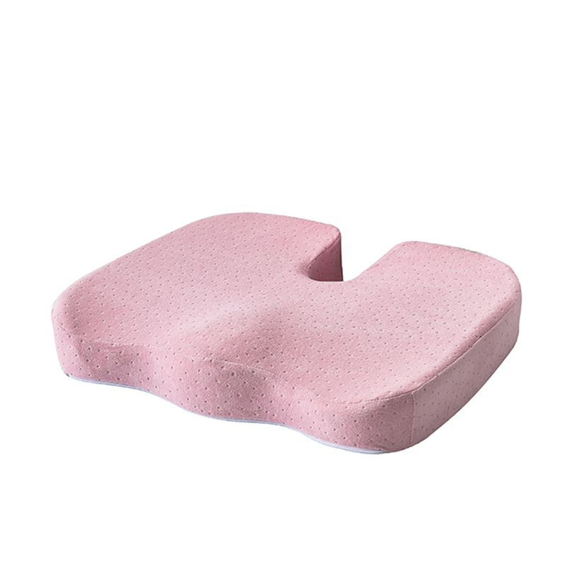 Sinowarm memory foam U shape seat cushion-velvet fabric