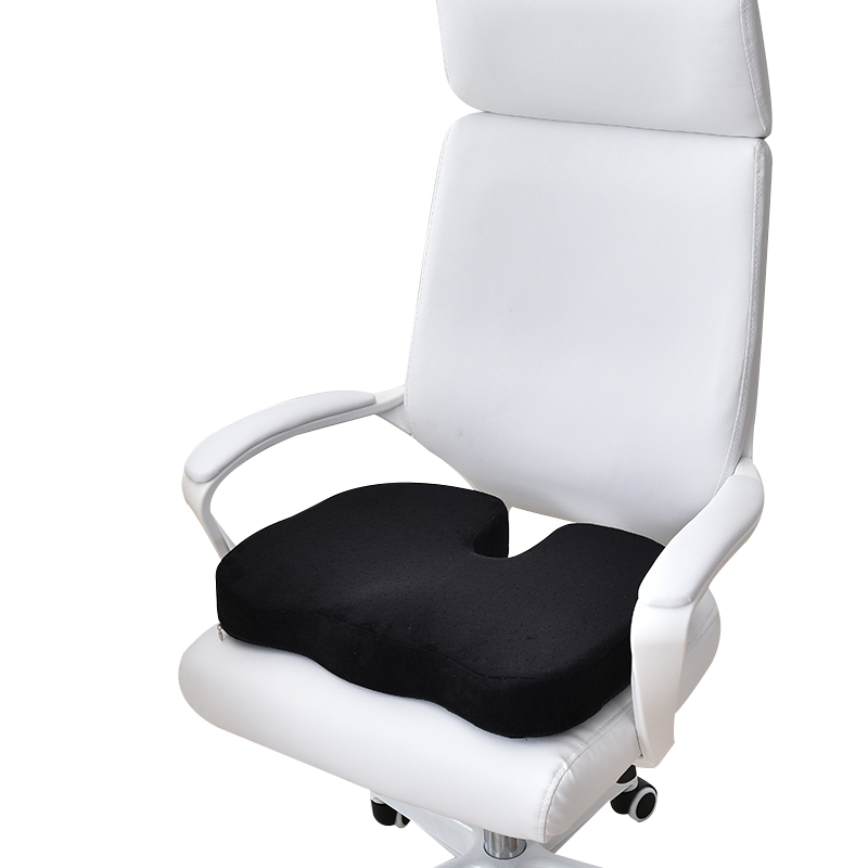 Sinowarm memory foam U shape seat cushion-velvet fabric