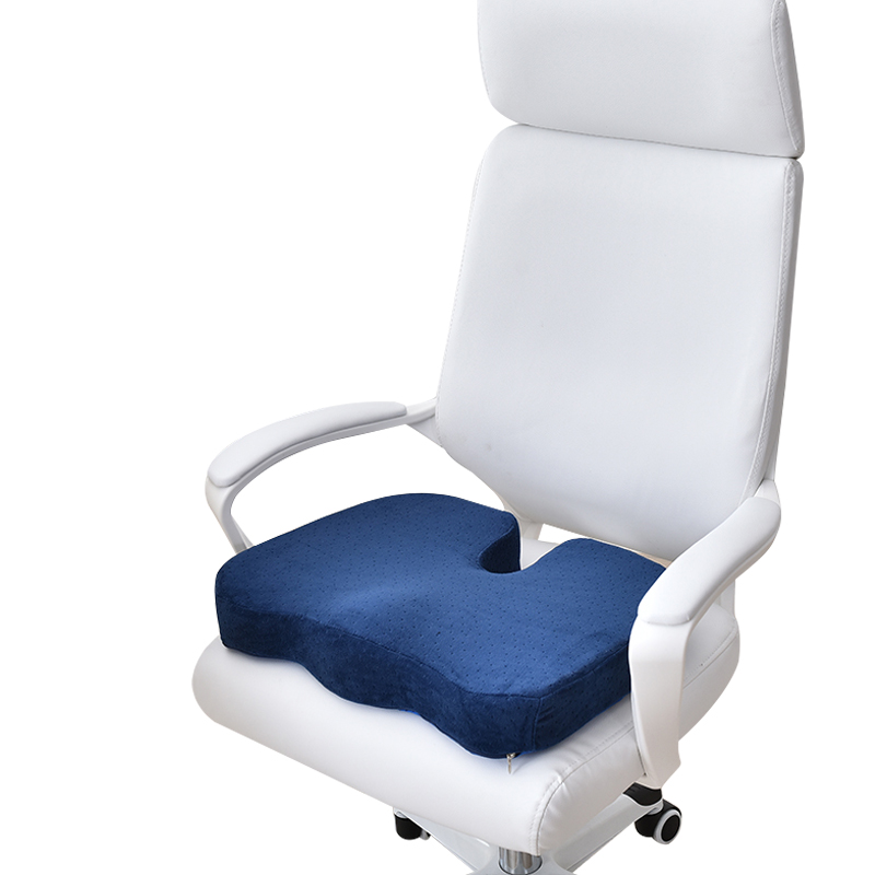 Sinowarm memory foam U shape seat cushion-velvet fabric