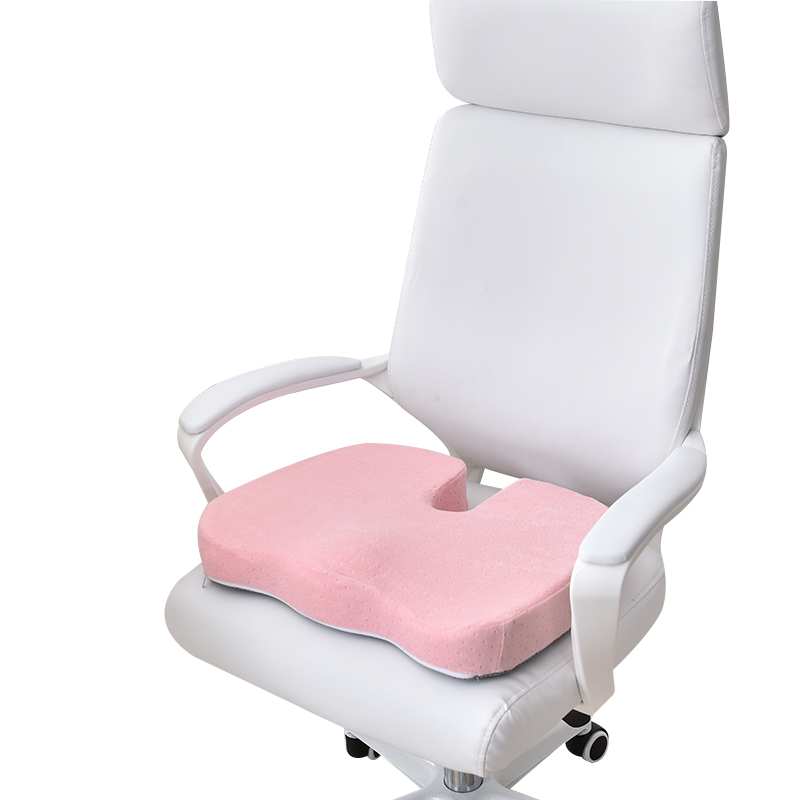 Sinowarm memory foam U shape seat cushion-velvet fabric