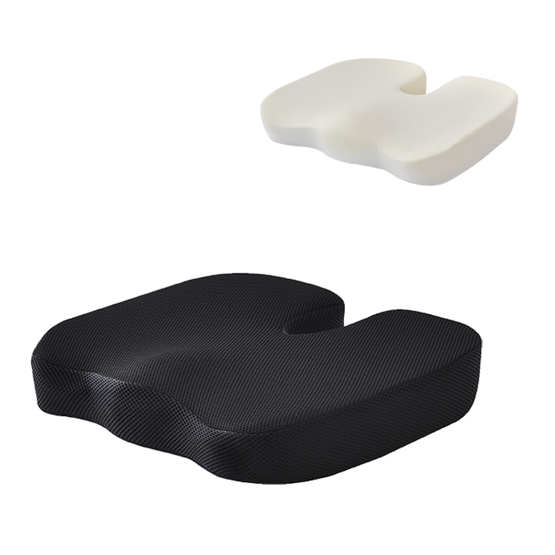 Sinowarm memory foam U shape seat cushion-3D mesh fabric